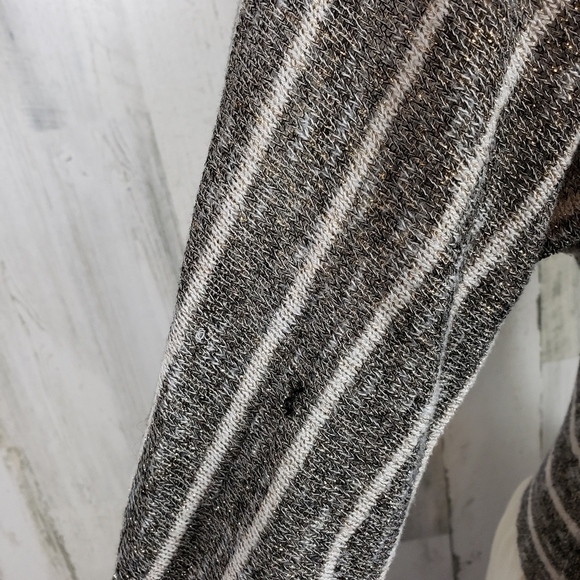 BCX sparkly high low long sleeve shirt size medium - Picture 4 of 7